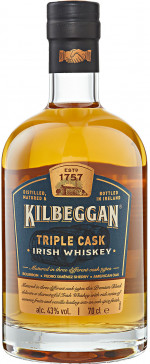 KILBEGGAN TRIPLE CASK IRISH WHISKEY 0,7