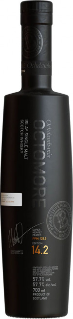 BRUICH OCTOMORE WHISKY 0,7 14.2 57,7%