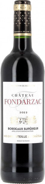 Chateau Fondarzac Bordeaux Superieur Red 2022