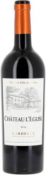 Chateau L'eglise Bordeaux 2022 Red