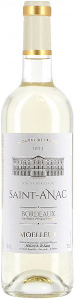 Saint-Anac Bordeaux Moelleux Blanc 2023