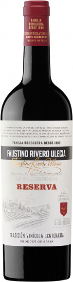 FAUSTINO RIVERO ULECIA RESERVA 2019