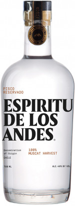 Pisco Espiritu De Los Andes 0,7 40%