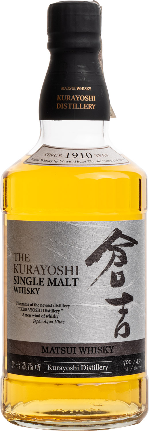 ✴︎倉吉✴︎The Kurayoshi Pure Malt Whisky WHISKY KURAYOSHI PURE MALT 0,7L / 43% - sklep ALEEKS ALKOHOLE