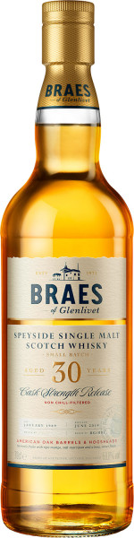 BRAES OF GLENLIVET 30YO 0,7 53%