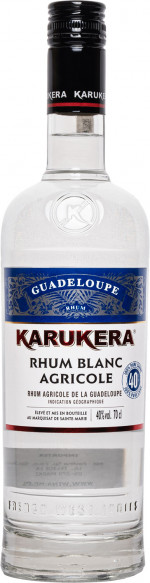 Karukera Rhum Blanc Agricole 40% 0,7L