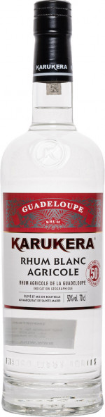 Karukera Rhum Blanc Agricole 50% 0,7L