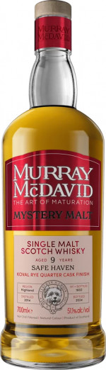 MMD SAFE HAVEN MYSTERY 9YO 51,1% 0,7L KOVAL RYE CASK