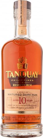 Tanduay Matured Dark rum 10YO 0,7l 40%