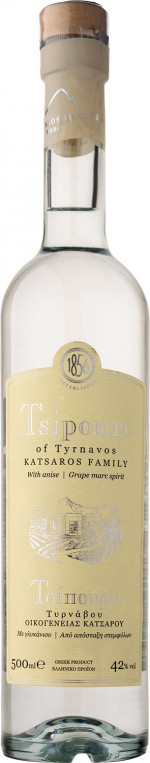 Tsipouro Tirnavou 42% 0,5l