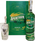 APSINTHION DE LUXE ABSINTHE 0,5L KART + SZKLANKA 0,5L 55%