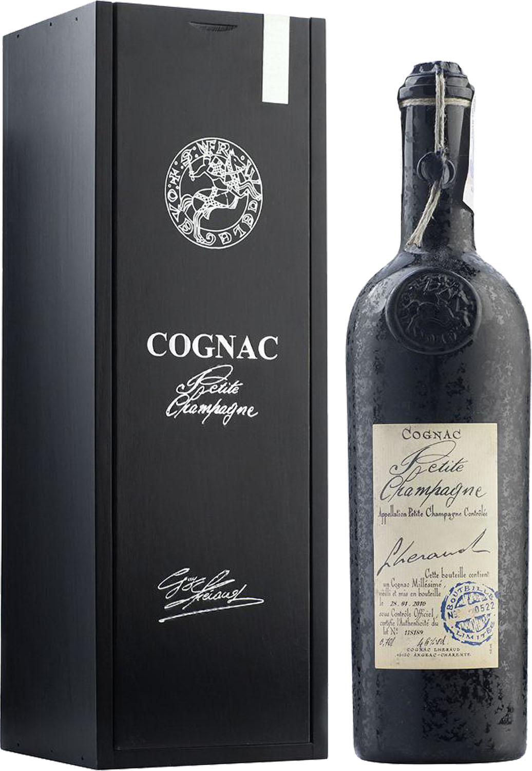 Petite Champagne Lheraud Cognac 1969 - M&P Alkohole i Wina Świata