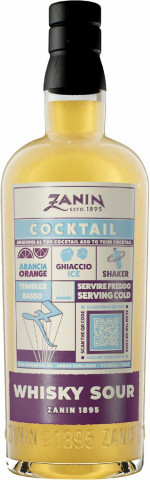 ZANINI COCKTAIL Bevanda Spiritosa Whisky Sour 23% 0,7L