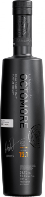 BRUICH OCTOMORE WHISKY 0,7 15,1 59,1%