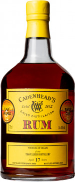 Cadenhead Travellers Distillers LTD (Belize Rum) 17YO 55% 0,7L