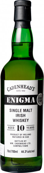 Cadenhead Irish Whiskey 10YO 44,3% 0,7L Enigma
