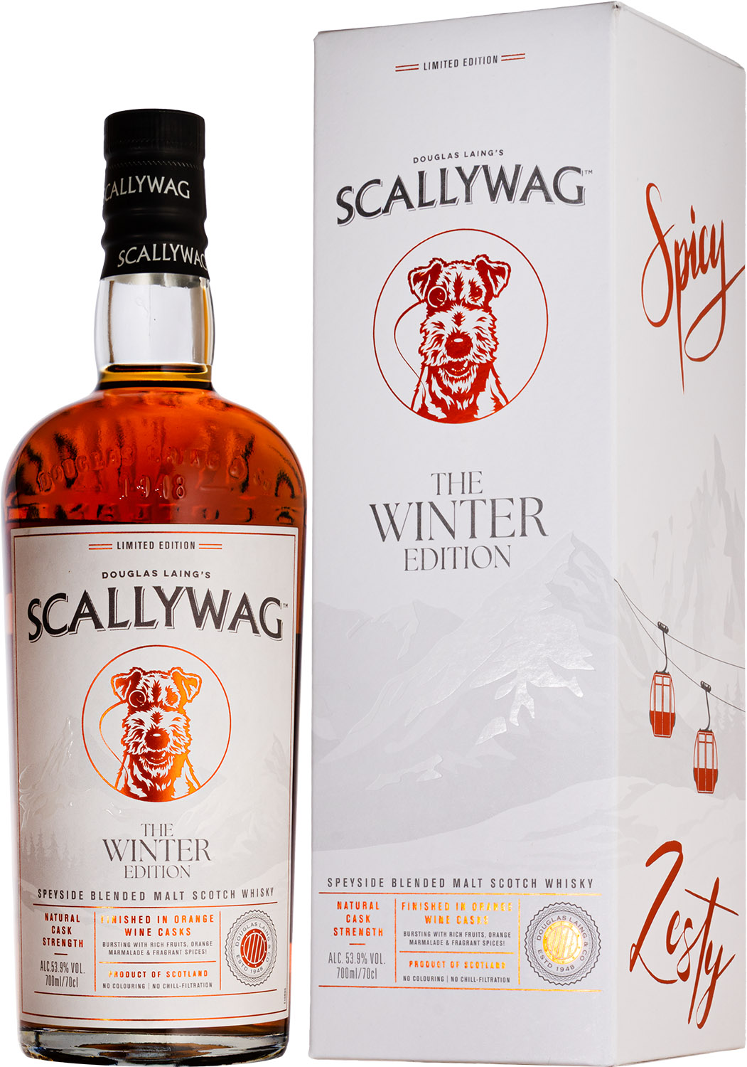 SCALLYWAG SPEYSIDE WINTER EDITION 2024 0,7L 53,9% - M&P Alkohole