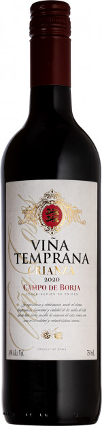 VINA TEMPRANA CRIANZA ARAGONESAS 2020