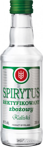 SPIRYTUS REKTYFIKOWANY ZBOŻOWY 95% 0,2L