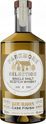 PARKMORE SELECTION 6YO BOURBON CASK FINISH 46%