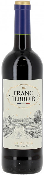 Franc Terroir Rouge Sec 12% 0,75L