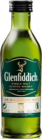 GLENFIDDICH 12 yo MINI 0.05L