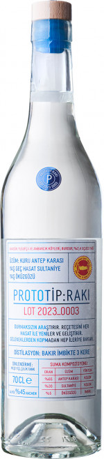 RAKI PROTOTIP RAKI 0,7L 45% ARAK goły