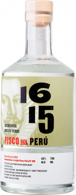 Pisco 1615 Quebranta Mosto Verde 42%  K 0,7L