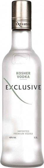 EXCLUSIVE KOSHER VODKA 0,5L