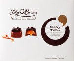 LILYS 12 CHOC STICKY TOFFEE 170 G 5106 09.24