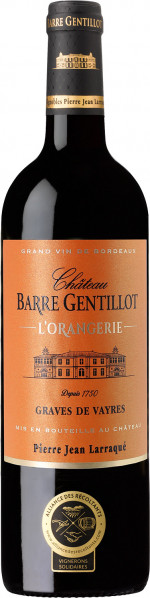 Chateau Barre Gentillot L'Orangerie 2023 ROUGE