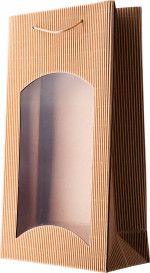 TOREBKA NA DWIE BUTELKI Z OKIENKIEM AG-RAFF