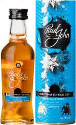 Paul John Single Malt CHRISTMAS ED. 2025 0,05L MINIATURKA