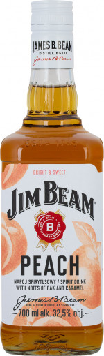 JIM BEAM PEACH 0,7L goły