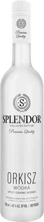 SPLENDOR ORKISZ PURE VODKA 0,5L 40%