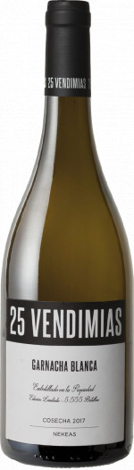 NEKEAS 25 VENDIMIAS GARNACHA BLANCO 2024 0,75 13,5%