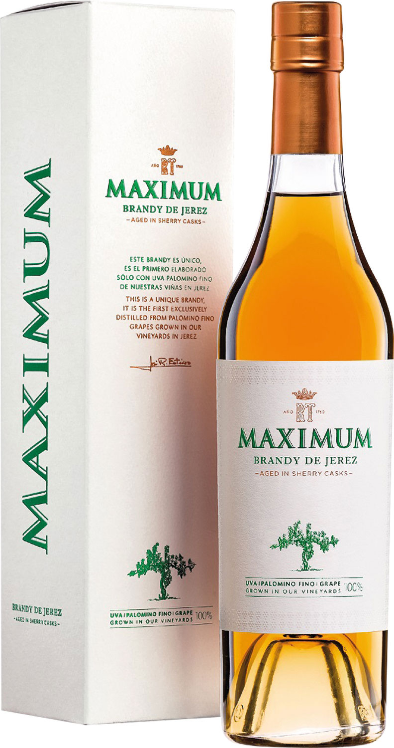 Maximum Brandy De Jerez Sherry Cask M&P Alkohole Wina Cygara