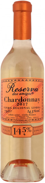 RESERVA DOS AMIGOS CHARDONNAY 2017 0,75L 14,5%