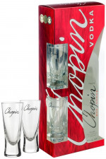 CHOPIN RYE + KIELISZEK/ 2 kielisz 0,5L