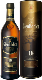 GLENFIDDICH 18 YO 0,7  TUBA