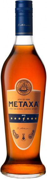 METAXA ******* (7*) 0,7L  goła 40%