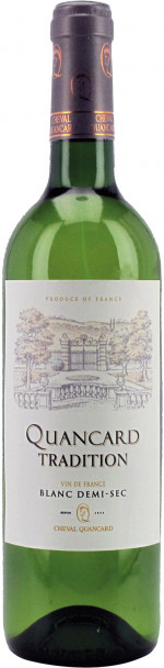 Quancard Tradition Demi Sec Blanc 0,75