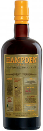 HAMPDEN ESTATE JAMAICAN RUM 46% 0,7