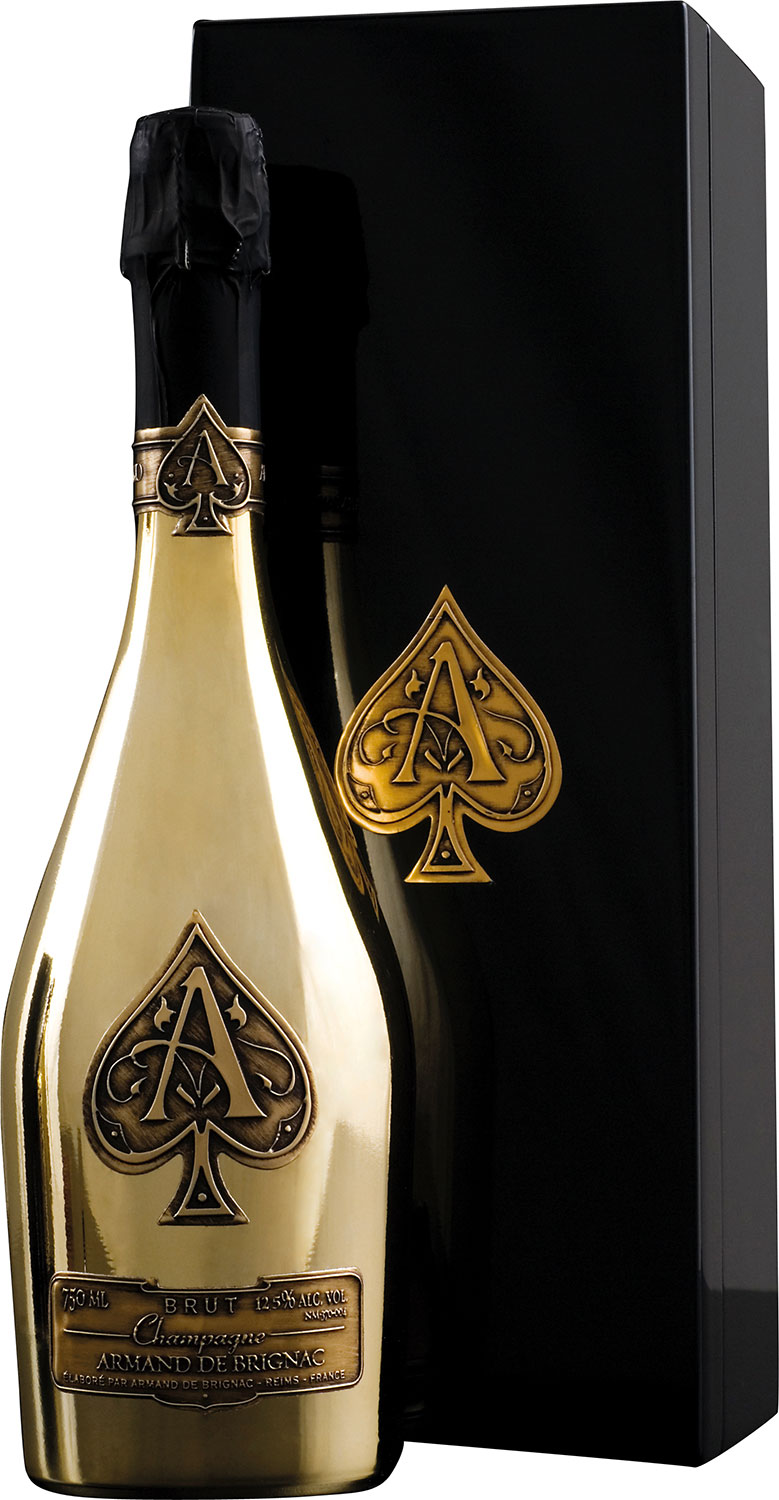 Armand De Brignac Brut Gold skrzynka - M&P Alkohole Wina Cygara