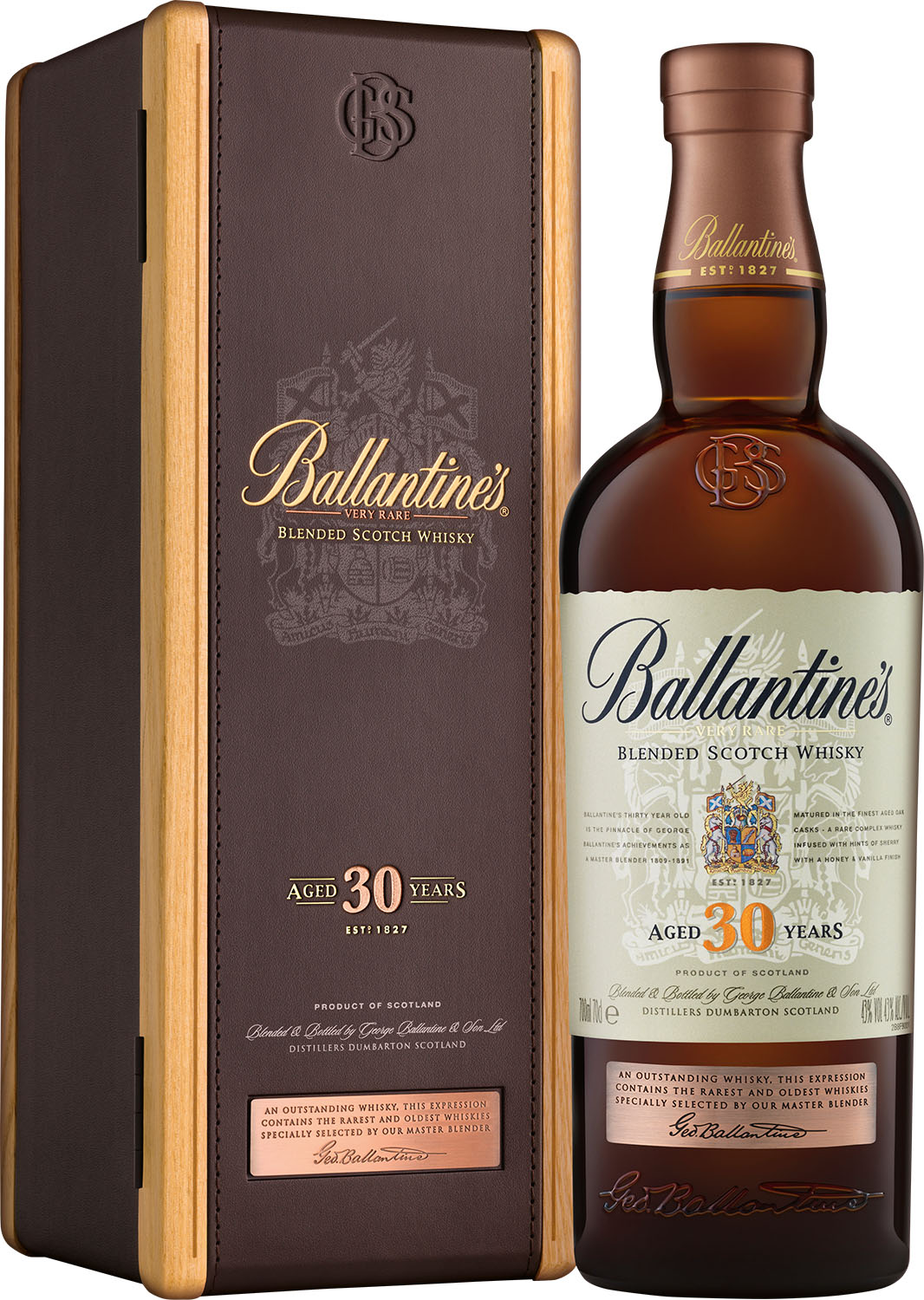 Ballantines 30YO Skrzynka - M&P Alkohole Wina Cygara