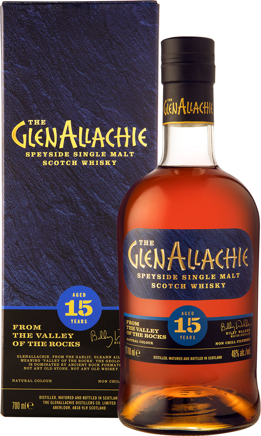 Glenallachie 15YO 46% - M&P Alkohole Wina Cygara