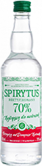 SPIRYTUS REKTYFIKOWANY ZBOŻOWY 70% 0,5L nalewkowy