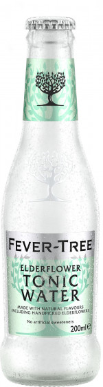 FEVER TREE, ELDERFLOWER TONIC WATER 0,2L