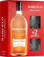 Ron Barcelo Gran Anejo + 2 szklanki