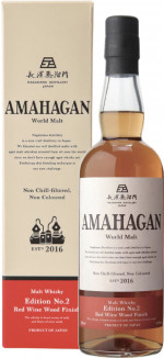 AMAHAGAN EDITION NO2 RED WINE FINISH 0,7 47%